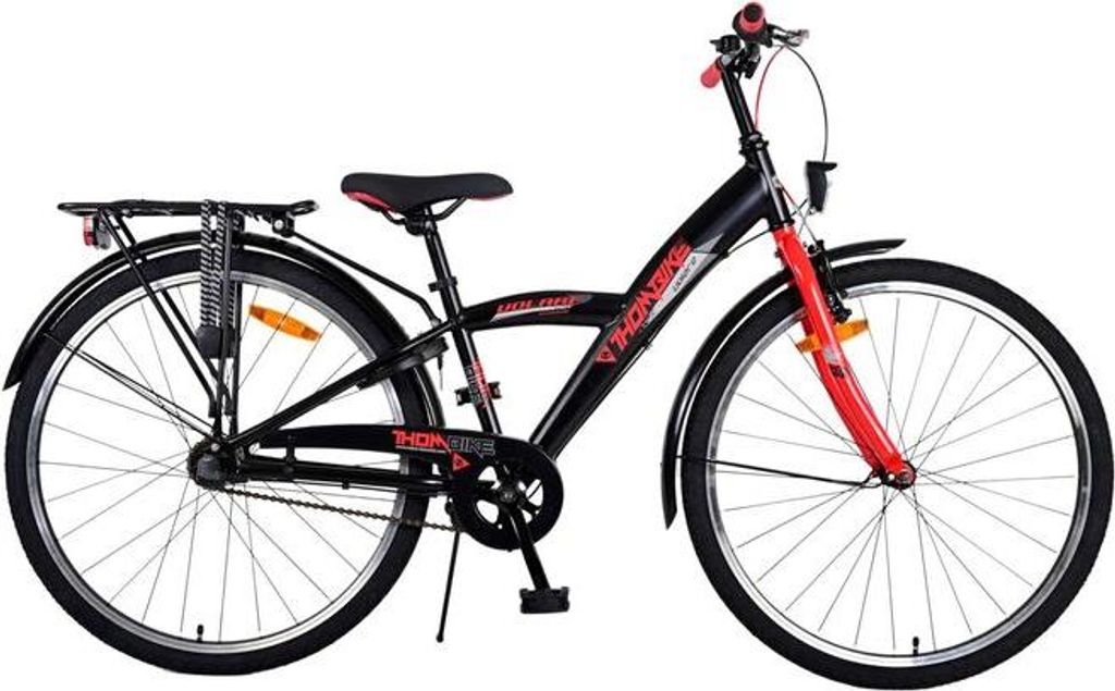 Volare Thombike Kinderfahrrad - Jungen - 26 Zoll - Schwarz Produktbild 