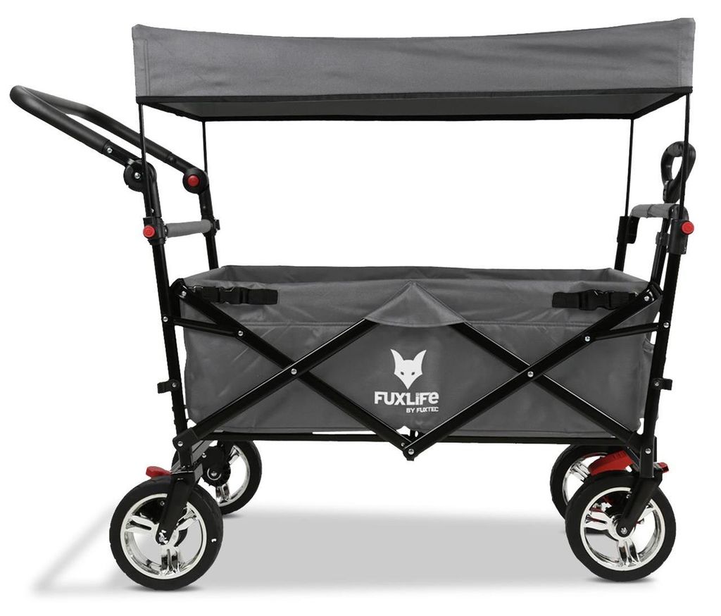 FUXLIFE by FUXTEC Bollerwagen faltbar FX-CT700 Grau  Produktbild 