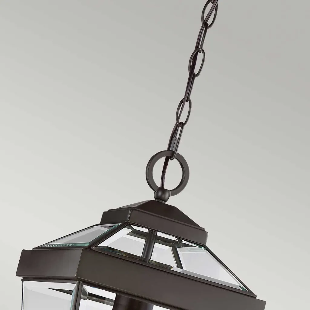 Suspension Ravine Quoizel Western Brown E27 : Anti-Corrosion pour Extérieur - 2
