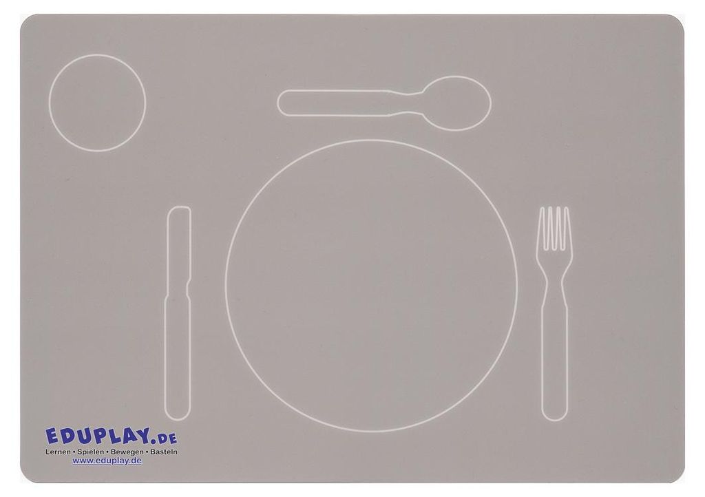 EDUPLAY 110392 Platzset für Kinder Mittagessen Krippe Produktbild 
