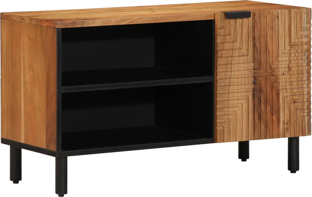 vidaXL Mobile Porta TV in Acacia 80cm - Guida alla Scelta del Legno Vero
