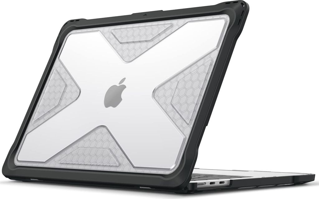 Fintie Hülle Kompatibel mit MacBook Air M4 M3 M2 13.6" (2025-2022) A3240 A3113 A2681- Ganzkörper-Rugged Hybrid Schutzhülle TPU Stoßstange Case ...