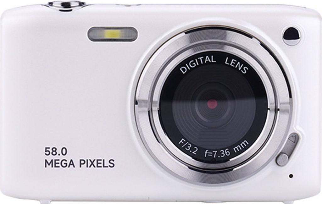 ZELURXX HD Digitalkamera, 2,88 Zoll, 16x zoom, Autofokus, 64G TF karte, Einsteiger, Tragbar, Mit Kartenleser, Geeignet für Studenten, Anfänger, W...