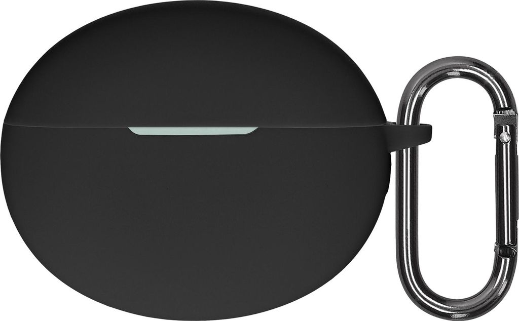kwmobile Hülle kompatibel mit OnePlus Buds 4 Kopfhörer - Silikon Schutzhülle Etui Case Cover Schoner in Schwarz