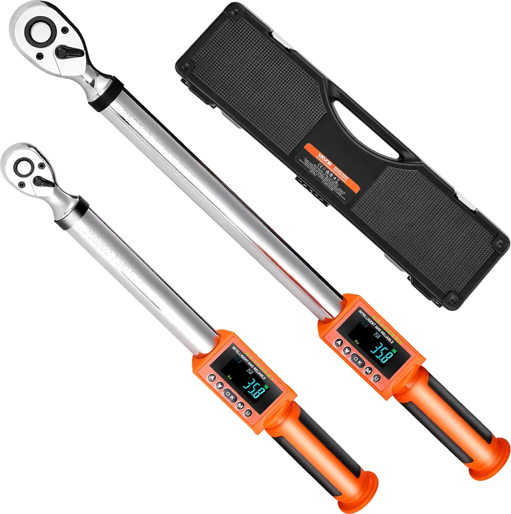 Set Chiavi Dinamometriche Digitali VEVOR 1/2 e 3/8: Precisione Professionale