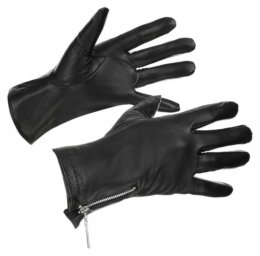 Leren handschoenen, fleece, teddybeer, BELTIMORE, Productafbeelding 