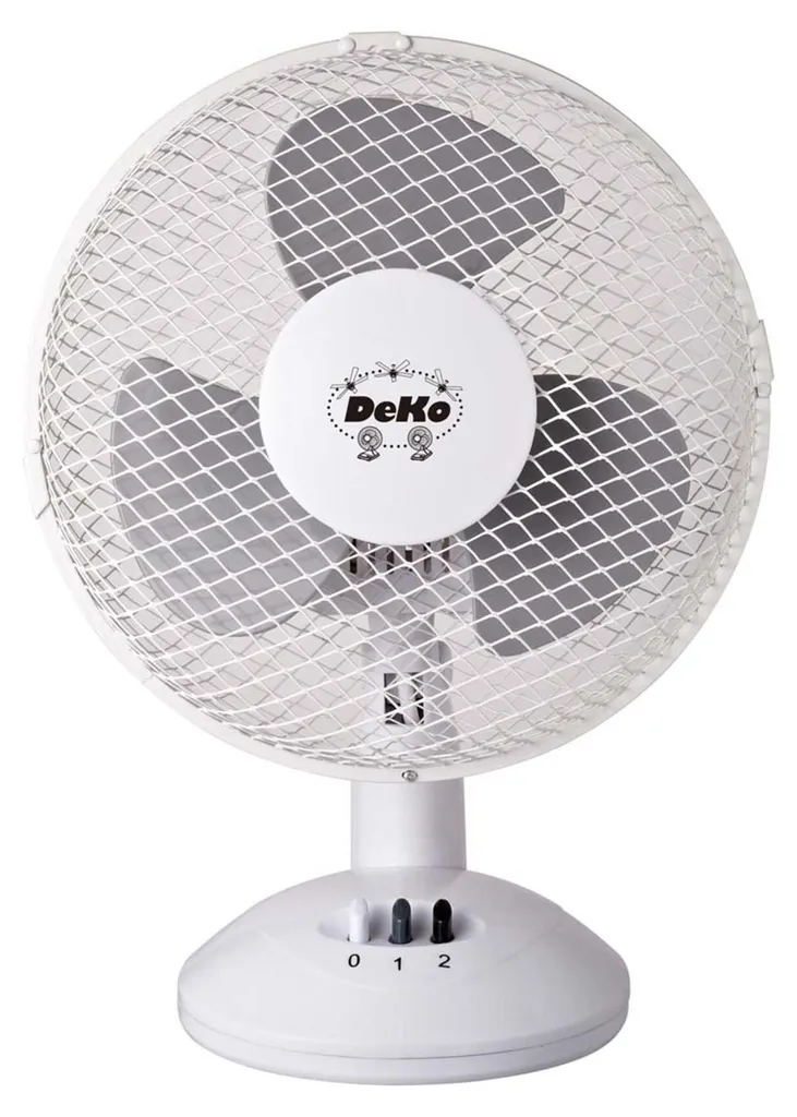 Ventilateur de table pour chambre ou bureau Stratos 23cm 30W oscillant