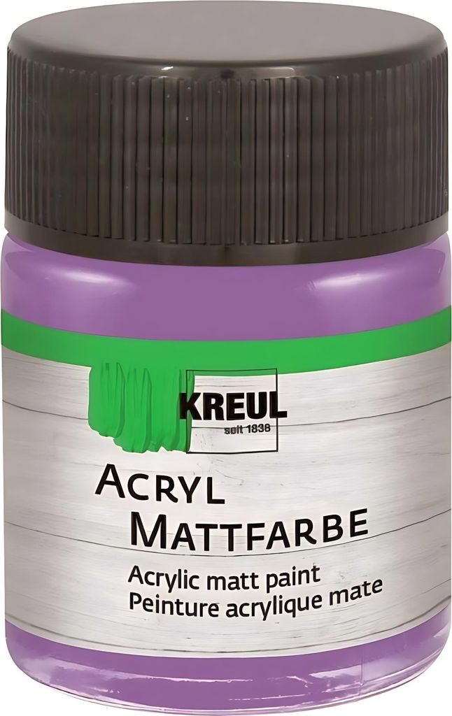 Kreul Creatieve Acryl Matverf, 50 ml, geschikt voor Productafbeelding 