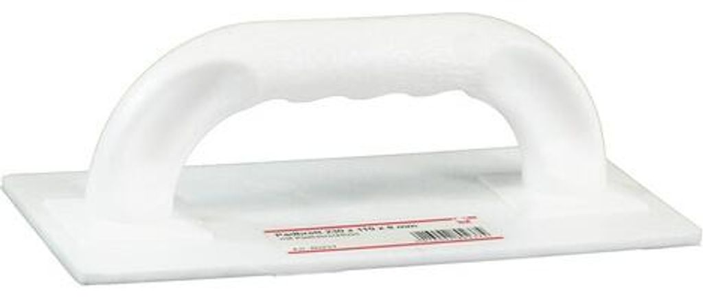 Trägerbrett mit Klettverschlußstreifen, 230 x 110 x 5 mm