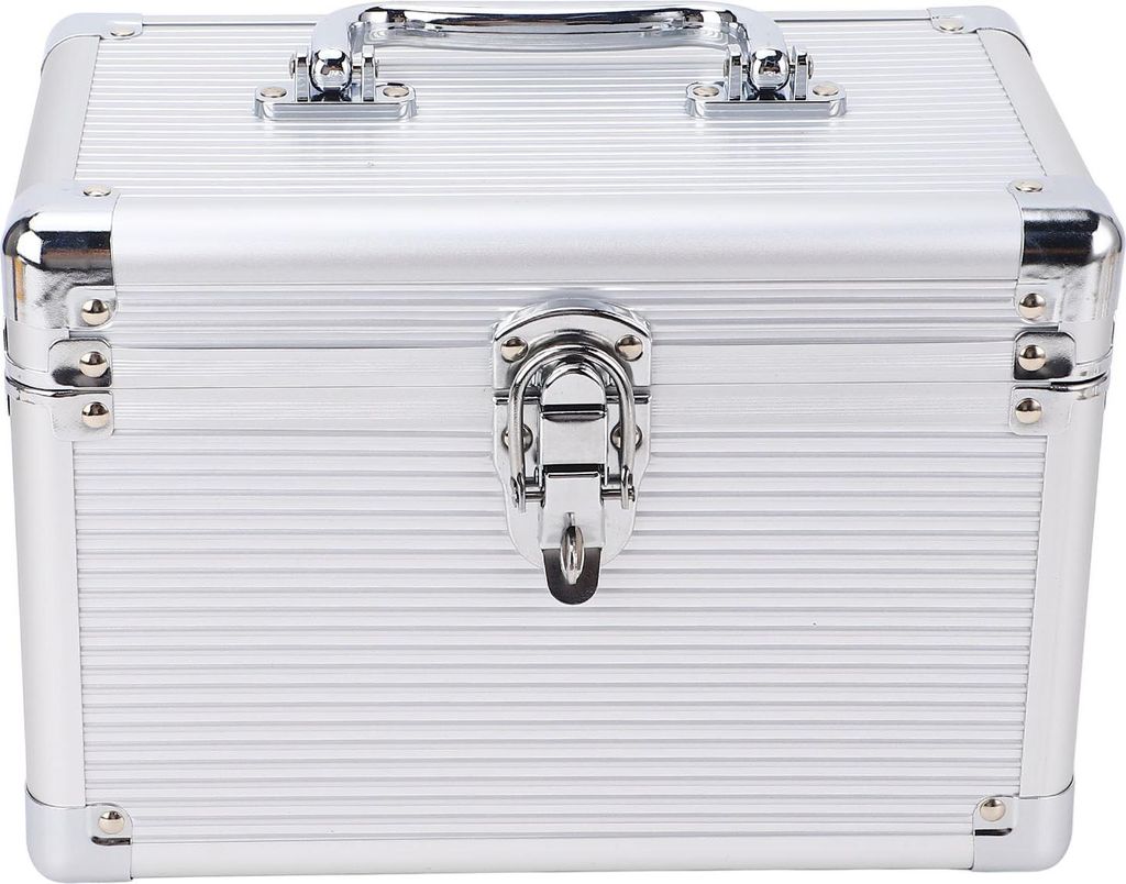 CD-/DVD-Aufbewahrungstasche mit 6 Fächern, wasserdicht, schwarz, tragbar, für Zuhause, Reisen und Büro