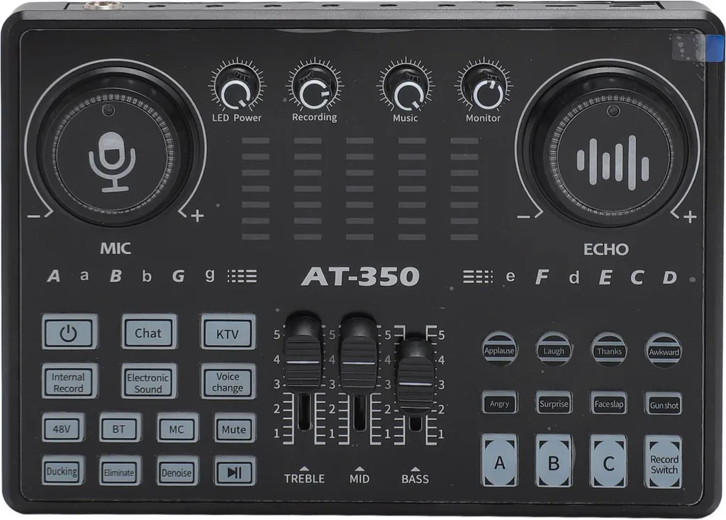 Interface Audio pour Podcast et Streaming Direct sur PC et Smartphone
