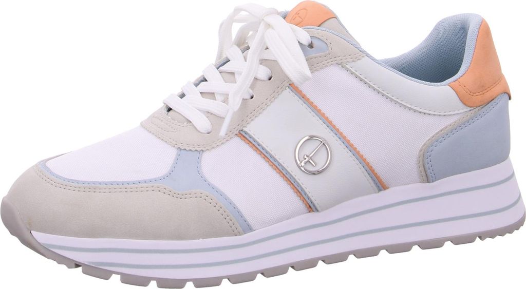 Tamaris Damen Sneaker Schnürung Plateau mehrfarbig Produktbild 