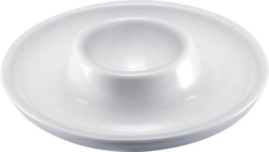 Moules à œufs ronds empilables blancs en plastique premium de 10 cm