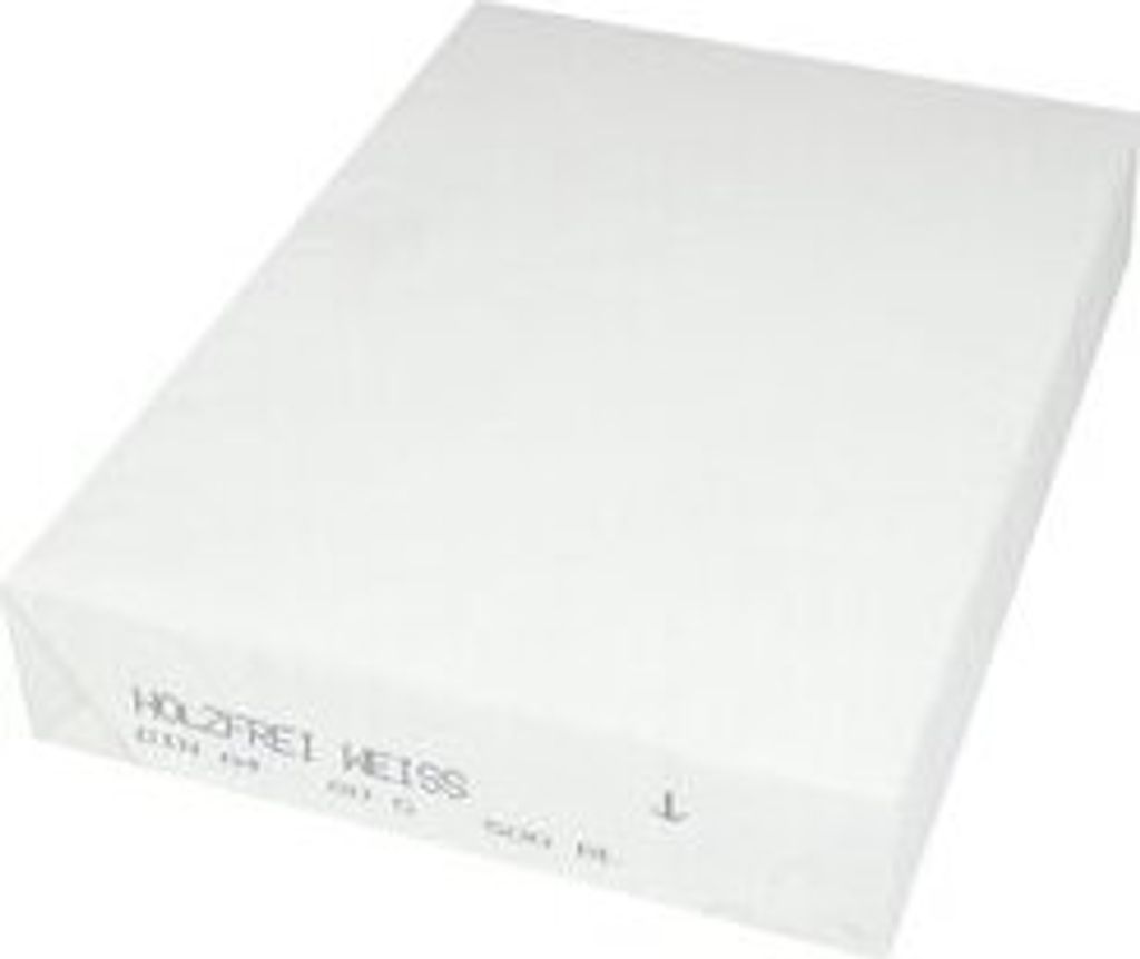Kopierpapier, DIN A4, 80g/qm, weiß, 500 Blatt Produktbild 
