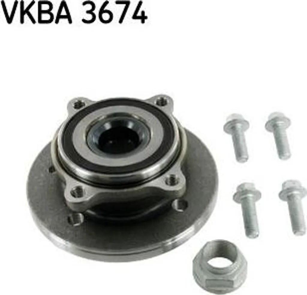 Kit Roulement SKF VKBA 3674 Haute Résistance - Qualité OE 31226756889
