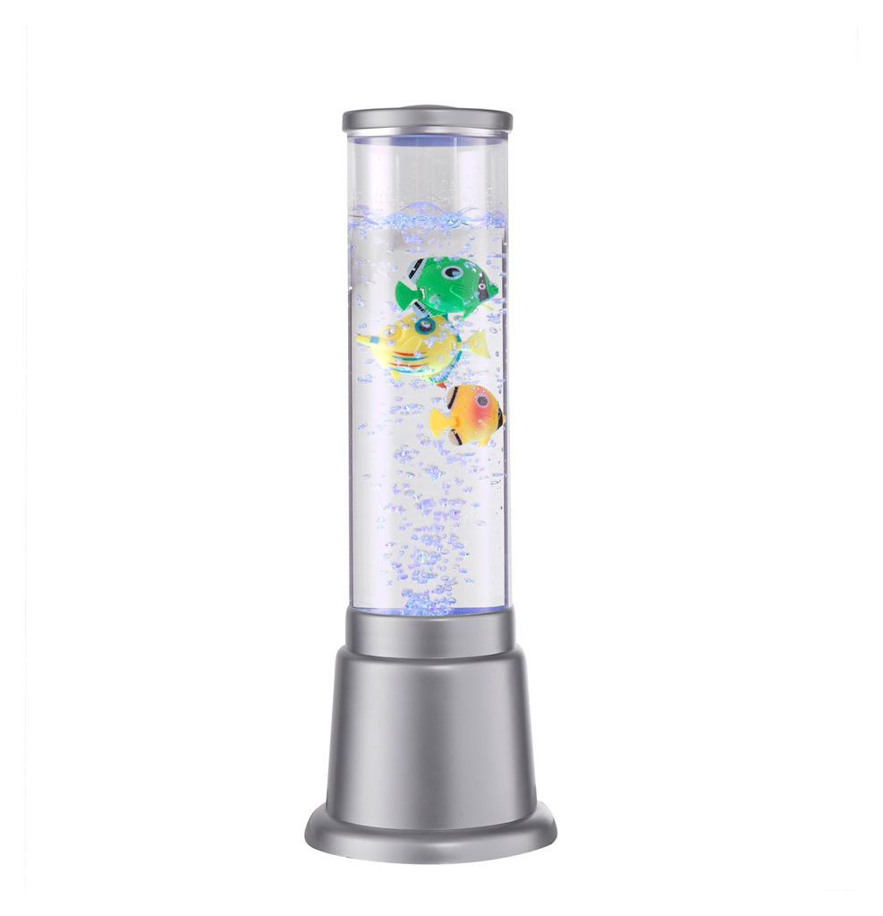 RGB LED vodný stĺpec s dekoratívnymi rybami, menič farieb Obrázok produktu 