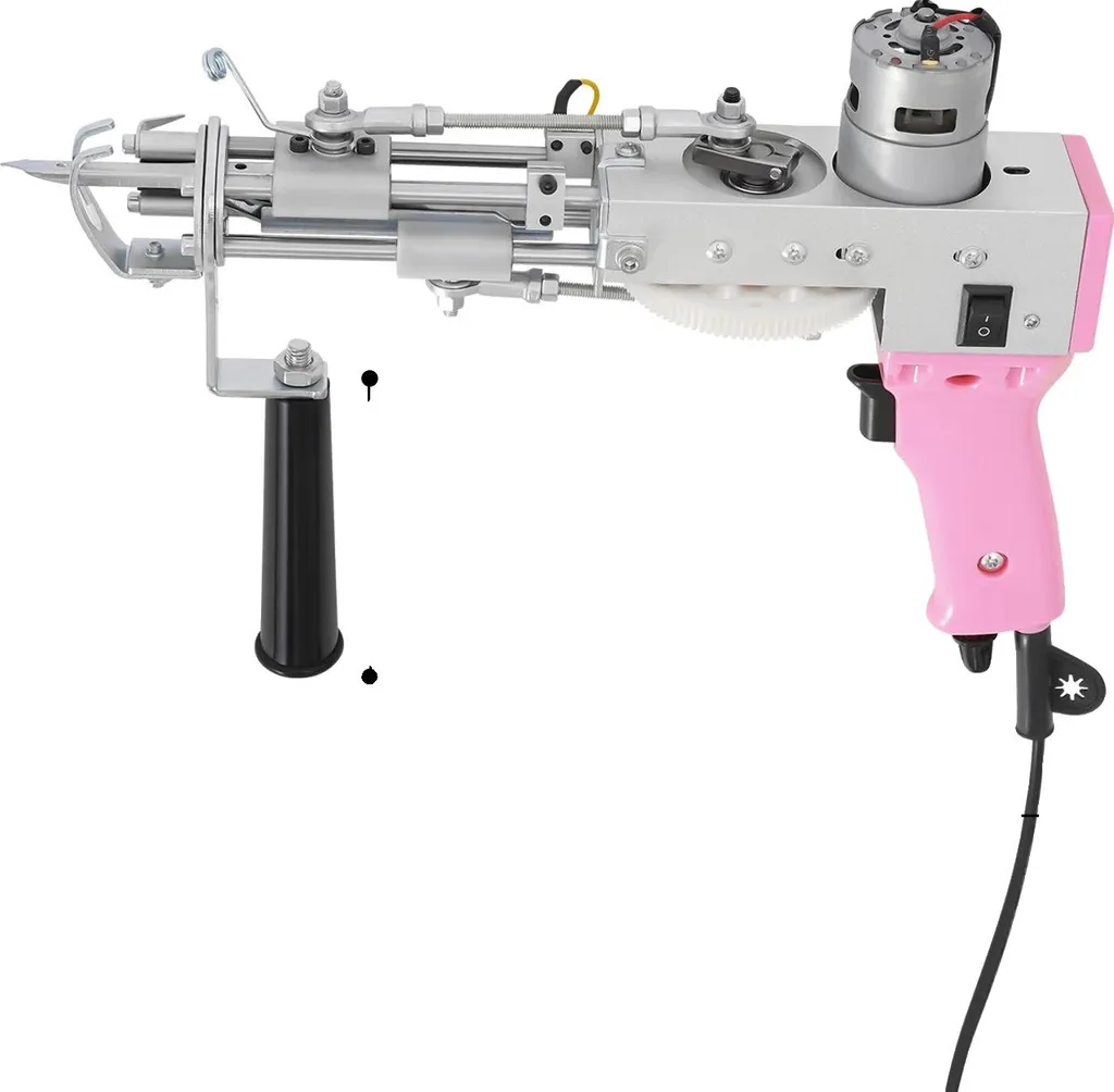 Machine à fabriquer des tapis personnalisés, tufting gun 100W rose