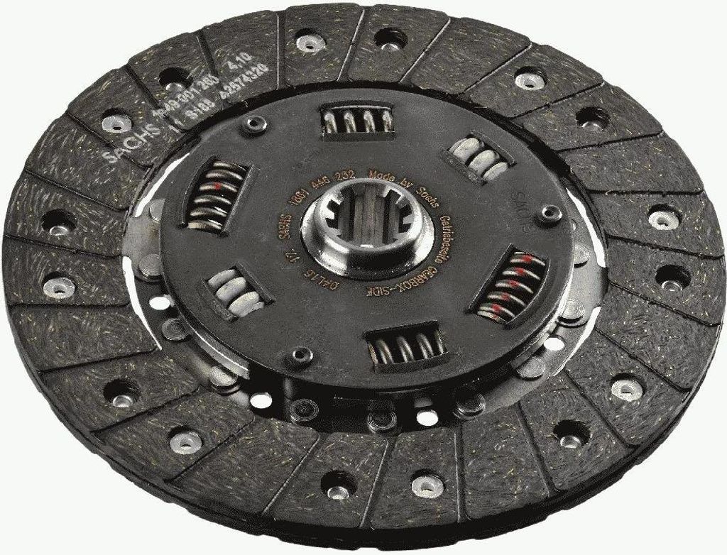 SACHS 1861 446 232 Kupplungsscheibe 215mm für ALFA ROMEO SPIDER (115) 10-Zähne