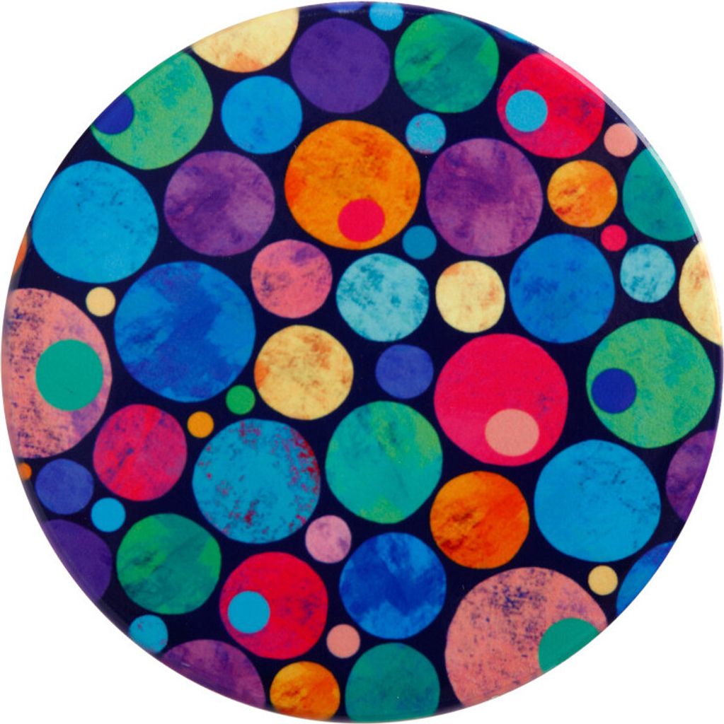 Maxwell & Williams Untersetzer Be Kind - Dots, Getränkeuntersetzer, Keramik, Bunt, 10 cm, DU0374