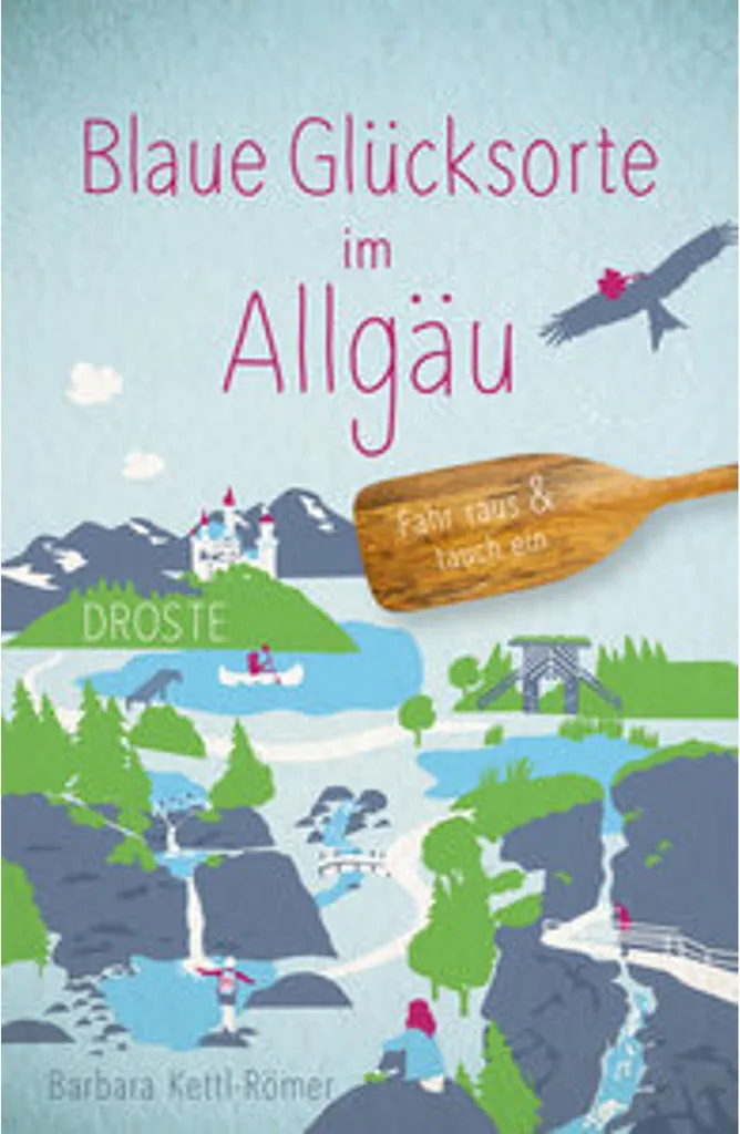 Guide Blaue Glücksorte im Allgäu : idées de randonnées et détente