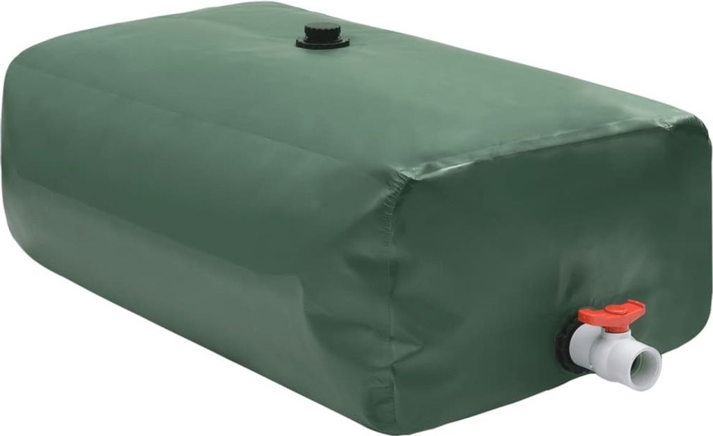 Wassertank mit Wasserhahn Faltbar 1500 L PVC Produktbild 