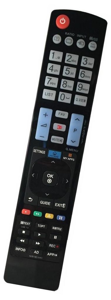 Ersatz LG Fernbedienung AKB73615303 für alle LG 3D Smart TV Produktbild 
