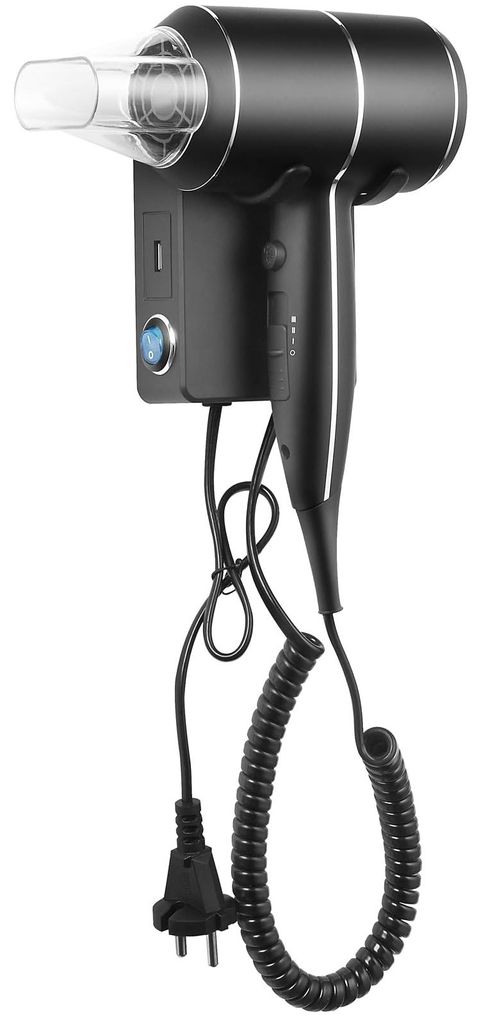 Sèche-cheveux QL avec technologie ionique, support mural et Image du produit 
