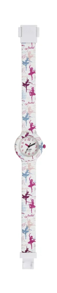 Hip Hop HWU0902 Orologio Bambina Kids Fun Dancer Silicone Bianco
