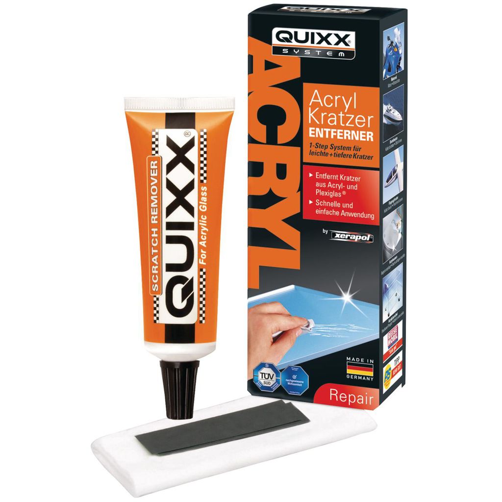 QUIXX Kratzer Entferner für Acrylglas