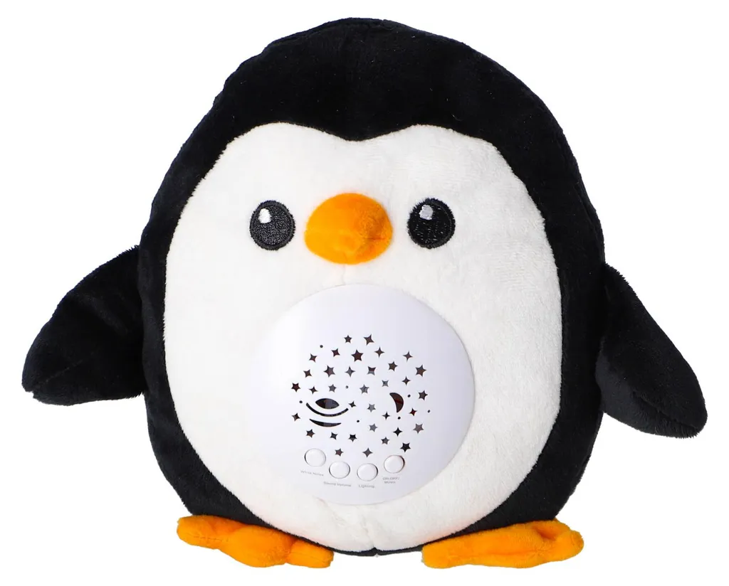 Dites Adieu aux Nuits Agitées avec le Manchot Peluche Son et Lumière