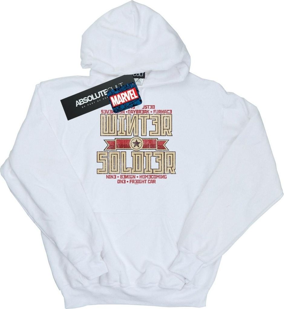 Marvel - Kapuzenpullover für Damen BI12119 (M) (Weiß)