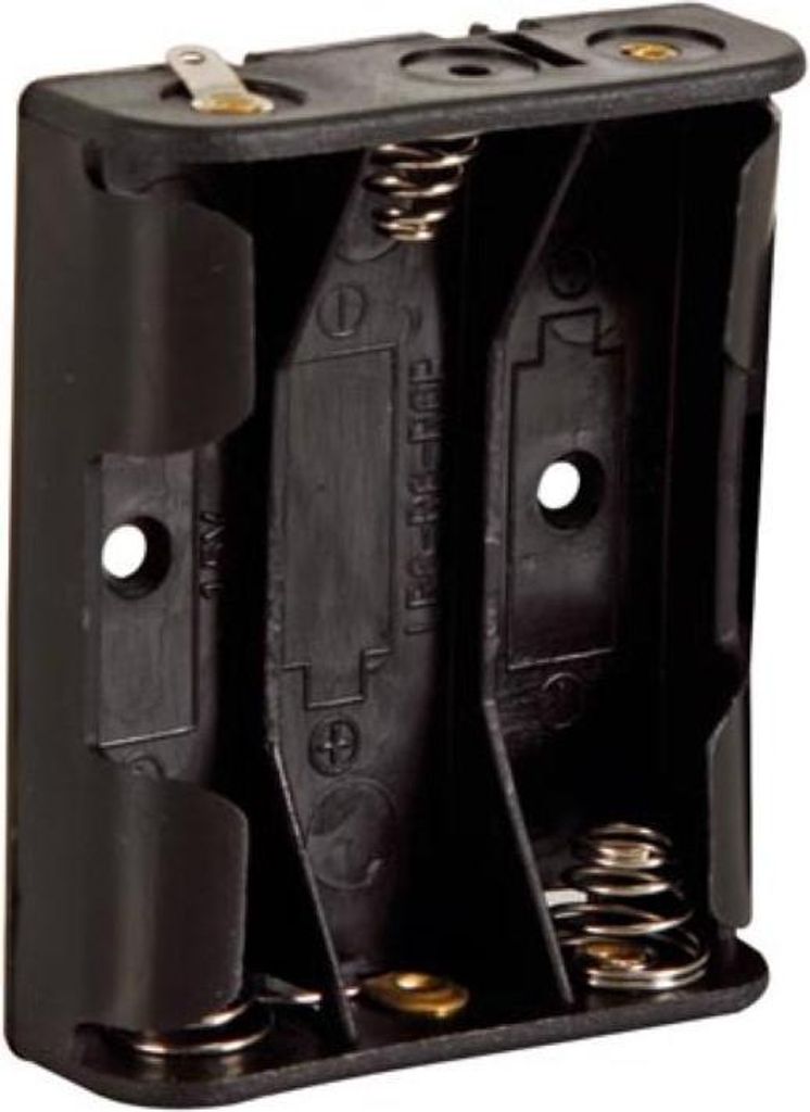 Velleman - BH331D - Batteriehalter für 3 x AA-Batterien (mit Lötfahnen)