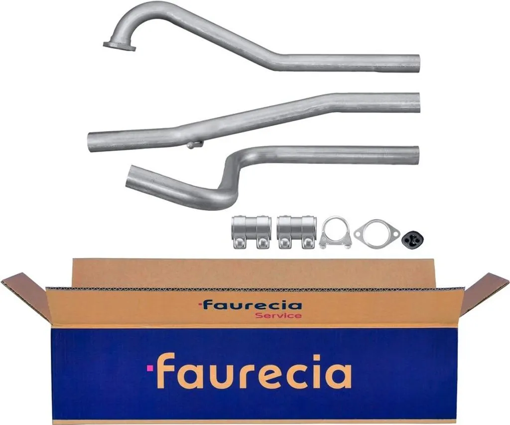 Tuyau d'échappement central FAURECIA pour FORD FIESTA VI 1.25 1.4