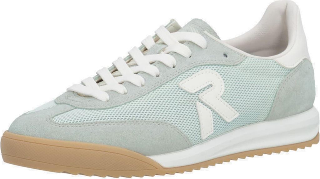 Rieker Damen-Sneaker Grün-Weiß-Grau, Farbe:grün, EU Größe:43