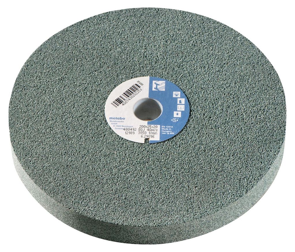 Metabo Schleifscheibe 200x25x20 mm, 80 J, SiC,Ds