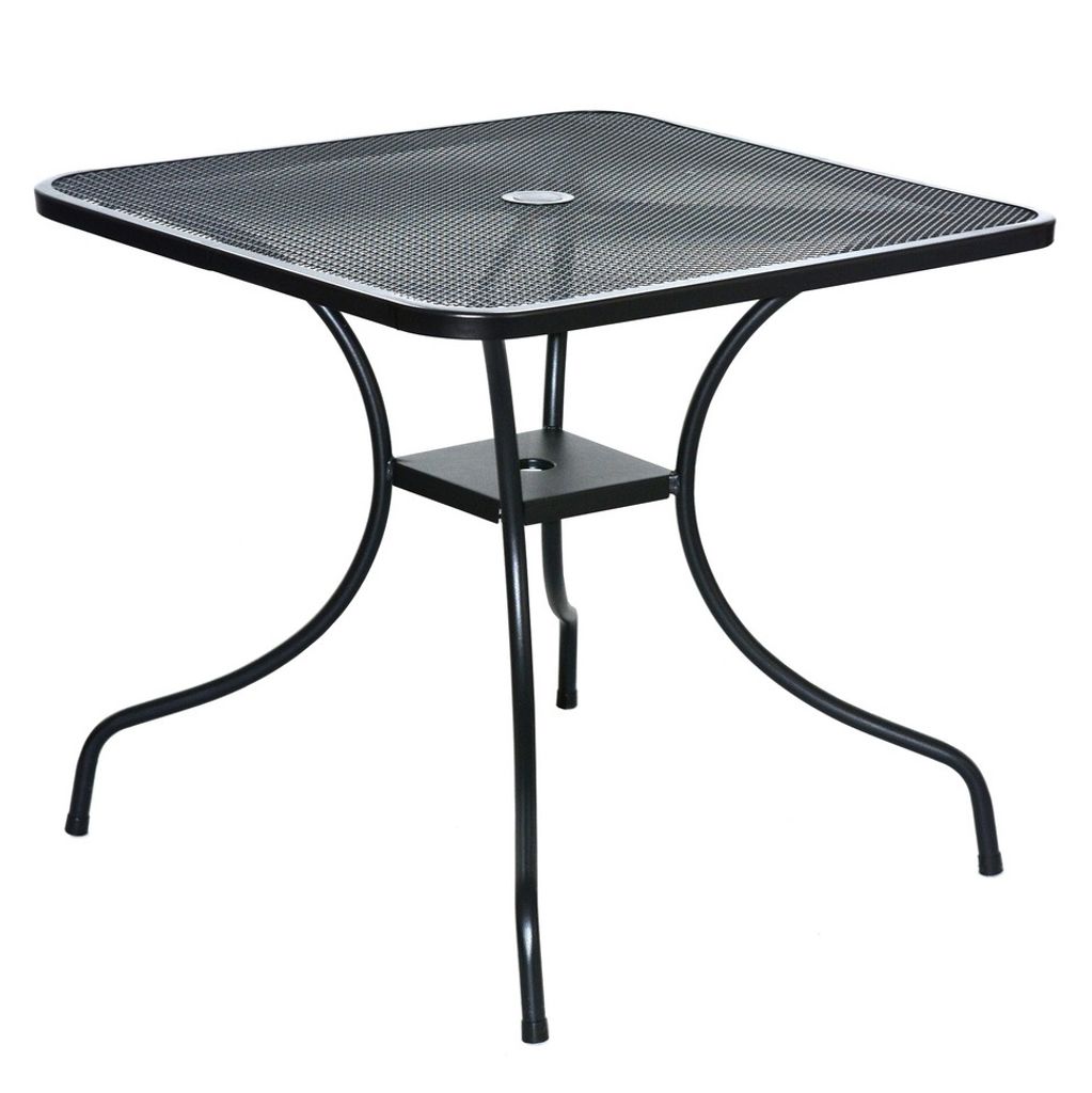 Štvorcový záhradný stôl s rozmermi 80 x 80 x 72 cm je Obrázok produktu 