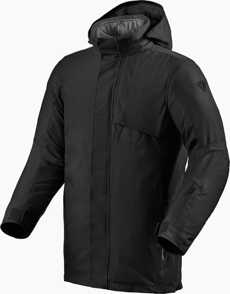 Revit Toronto H2O Motorrad Textiljacke, schwarz, S