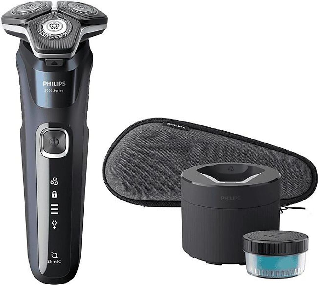 Philips SHAVER Series 5000 S5885/50 Elektrischer Nass- und Produktbild 