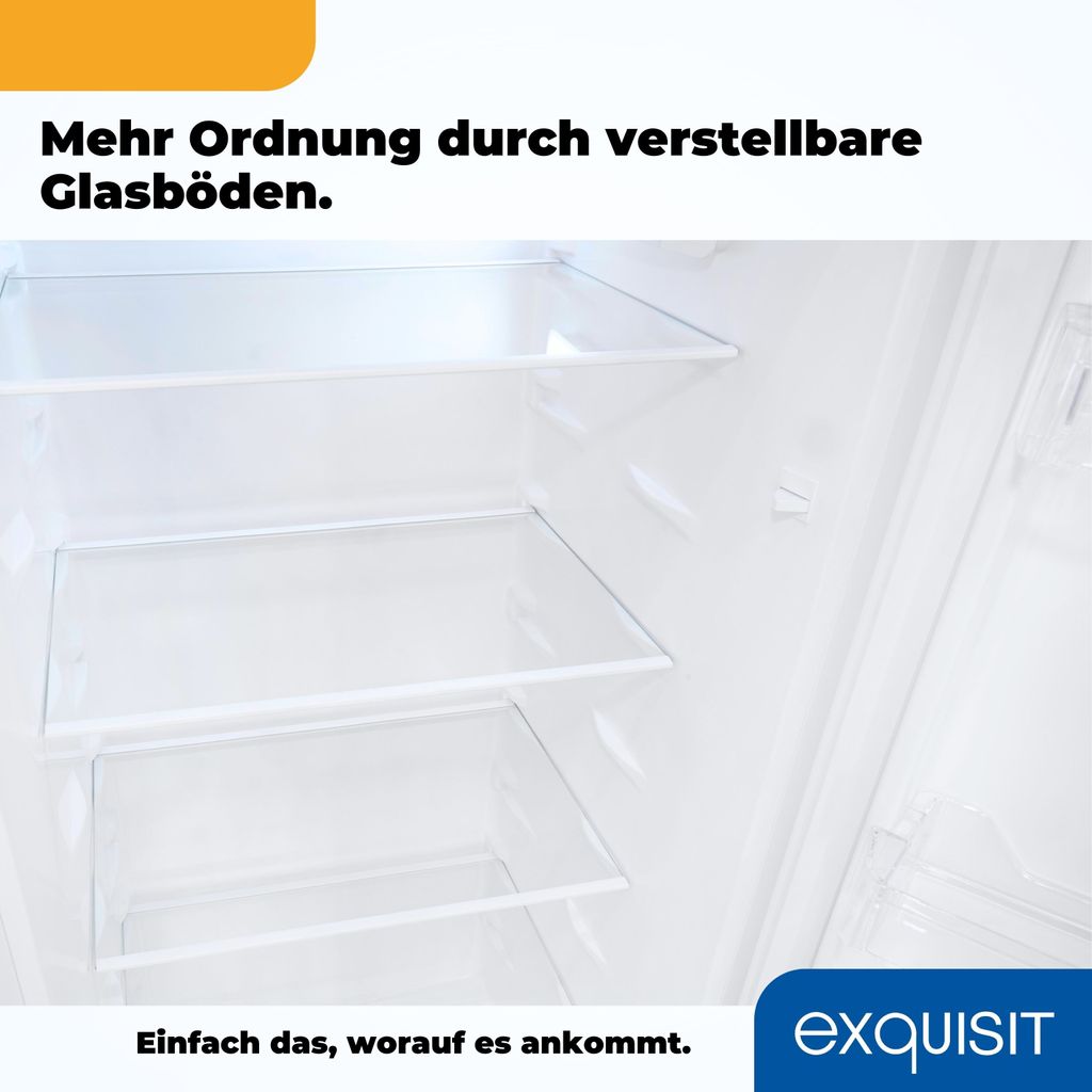 Exquisit Vollraumkühlschrank KS320-V-H-040D weiss | Produktbild 8