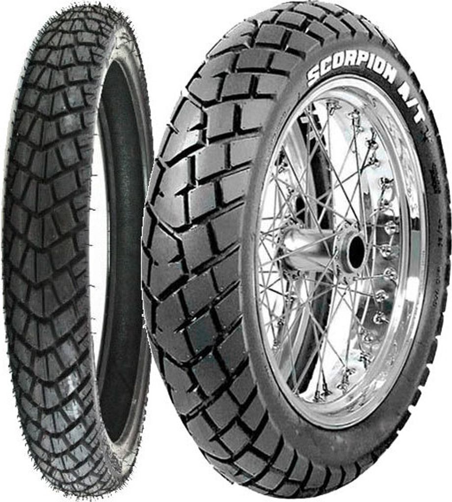 Paar Motorradreifen Pirelli 90/90-21 54S + 150/70-18 70V Scorpion Mt90 A/T