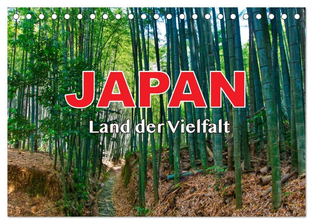 Japan - Land der Vielfalt (Tischkalender 2027 DIN A5 quer), CALVENDO Monatskalender