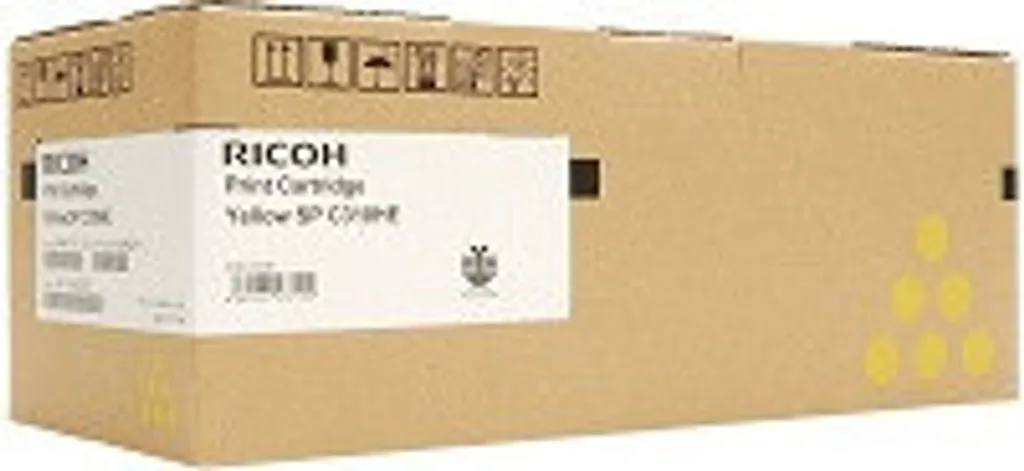 Ricoh Toner Jaune XL SP C730DN Haute Autonomie pour 9300 Impressions