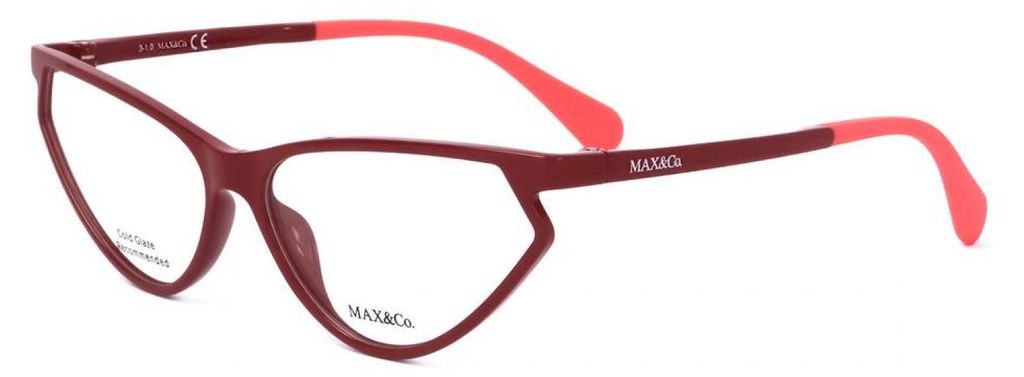 Max&co. MO5026 Shiny red 59/14/140 Damen Brillen