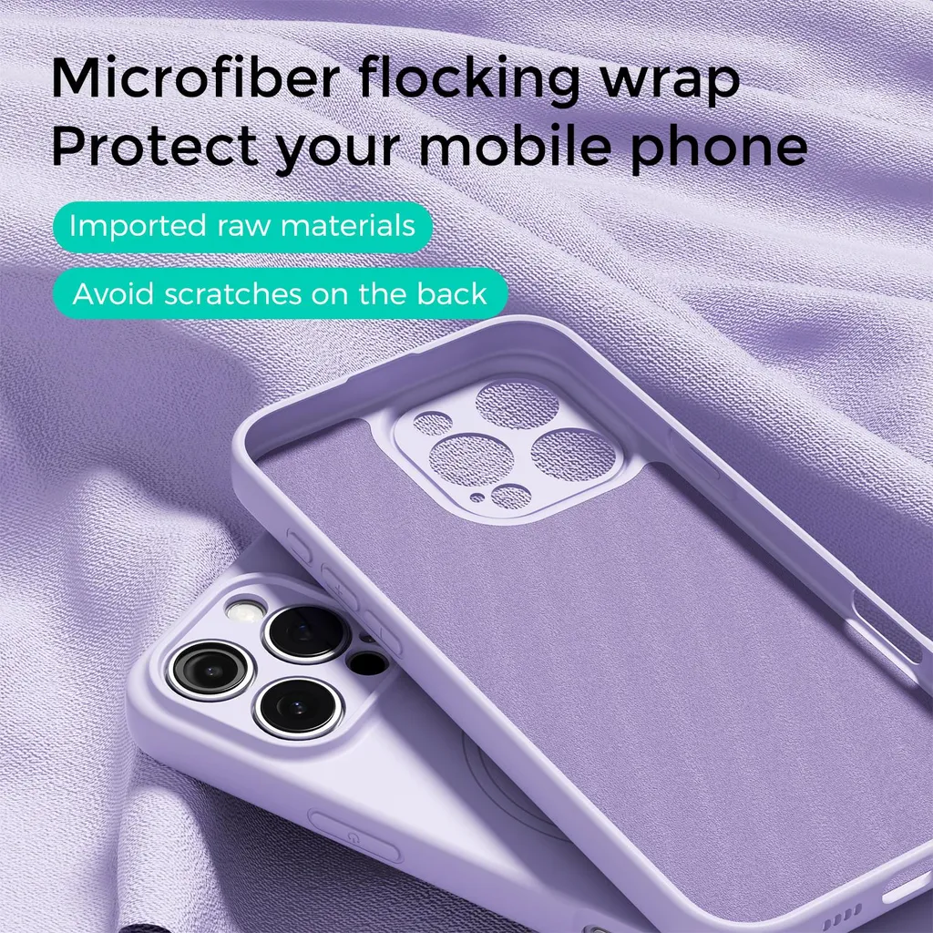 TOCOL Cover Magnetica per iPhone 16 Pro Max 6,9 Pollic, Compatibile con MagSafe, Protezione Fotocamera Integrata, Custodia Antiurto Traslucida Opaca, Arancione
