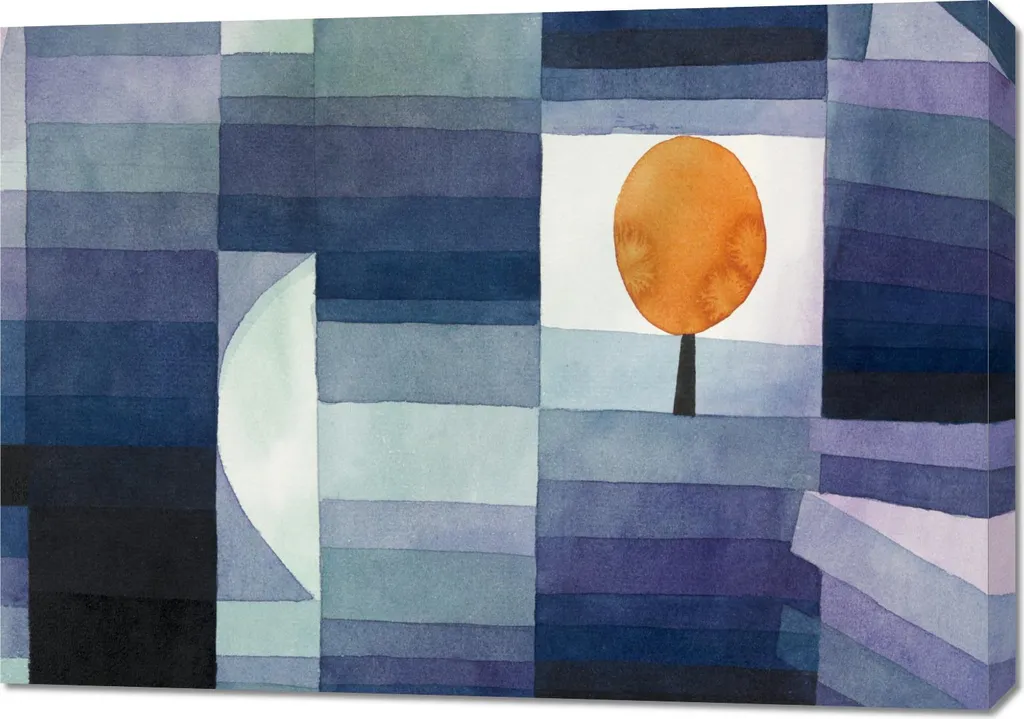 Tableau Paul Klee 100x70 cm pour Habiller un Mur Vide Style Vintage