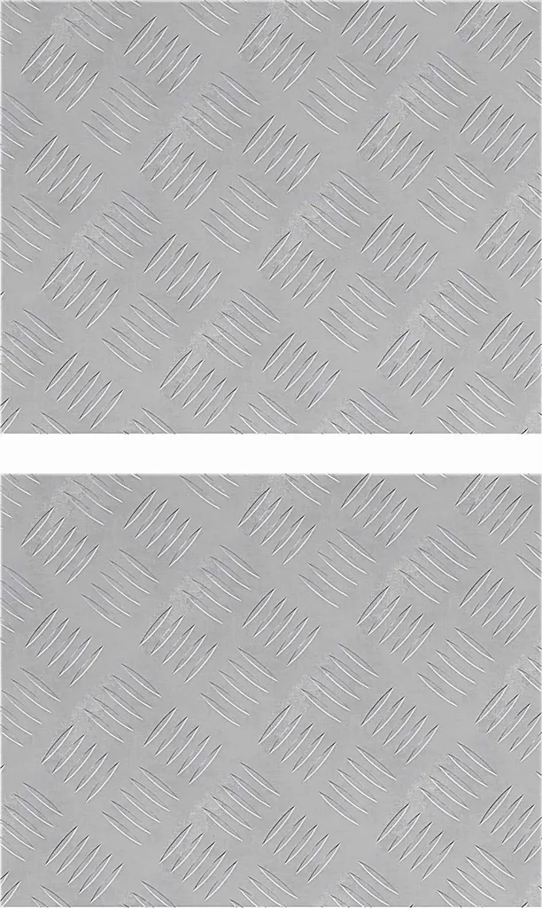 Set 2 Pedate Angolari SYFAX Argento 50x40 cm Alluminio per Scale