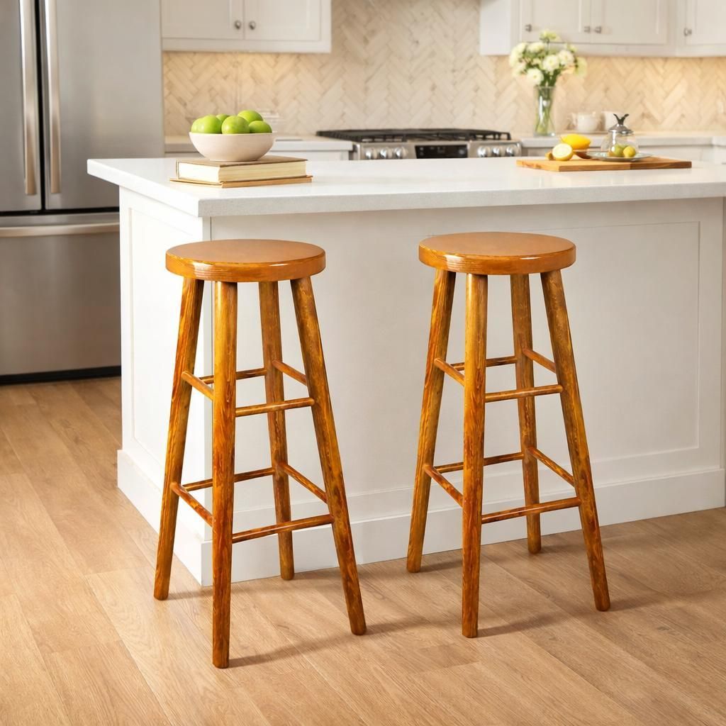 Barhocker Buche 80 cm (Eiche)
