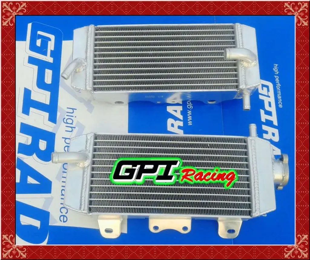 Radiateur Yamaha WR250F contre la surchauffe moteur : refroidissement +40%