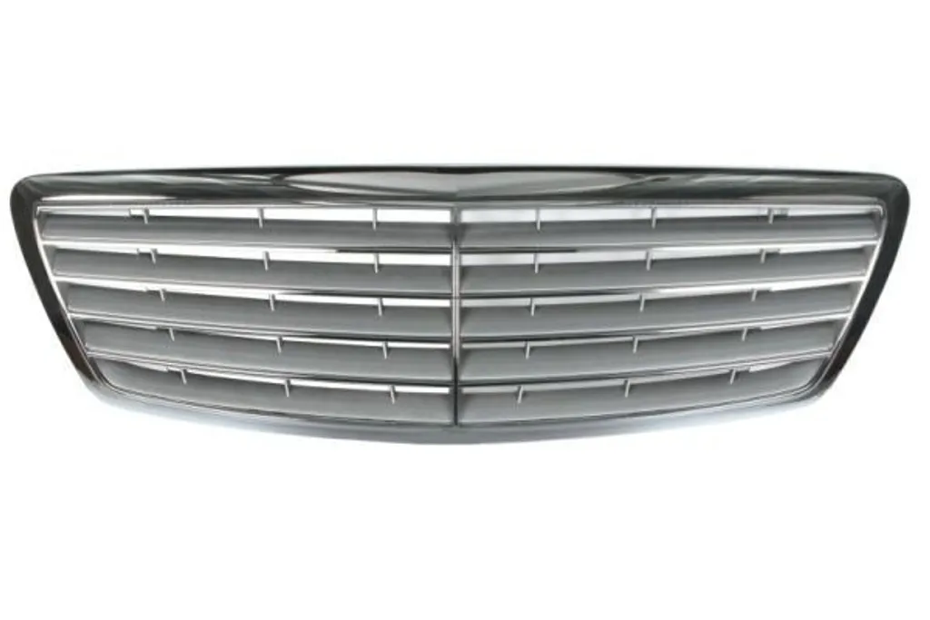 Calandre Argent Chrome pour Mercedes W220 Classe S avec finition brillante