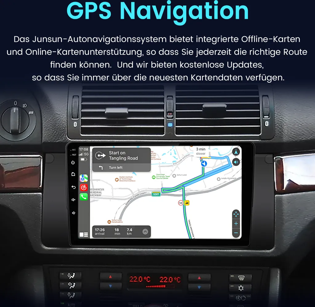 Prezzo Shock: Autoradio Android 13 BMW E39 9" CarPlay 2+32G - 5